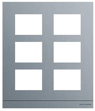 Busch-Jaeger 2TMA220160X0003 Frontpanel 2-tråds Frontpanel  Rostfritt stål