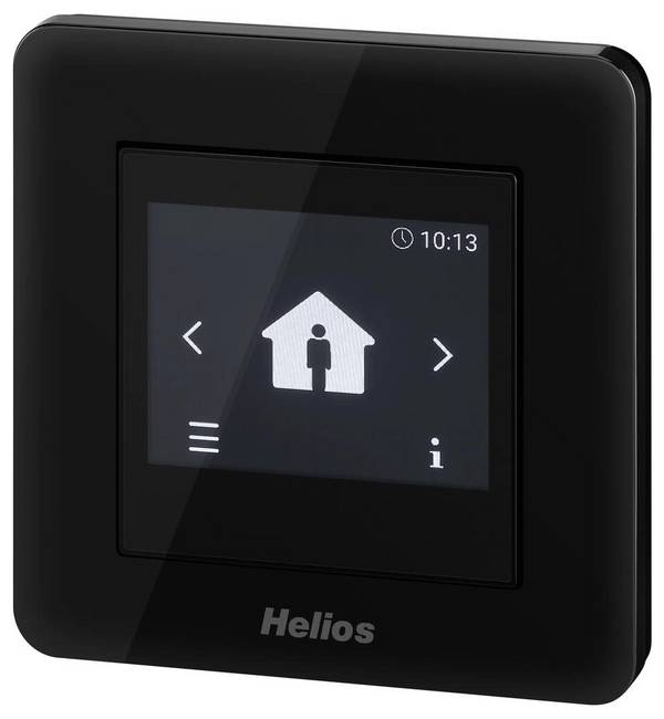 Helios Ventilatoren KWL BE Touch bl Touchdisplay