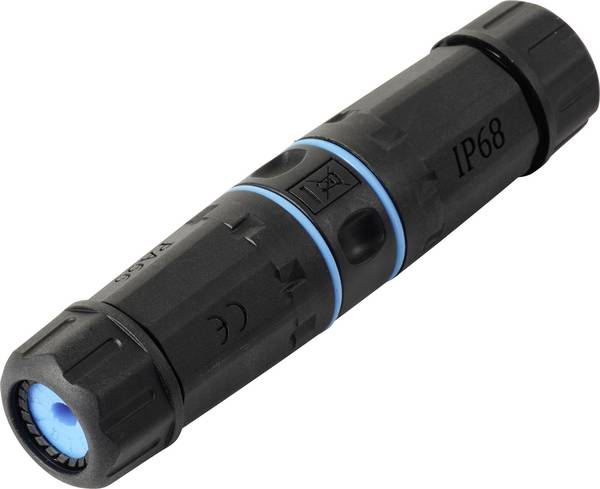 Renkforce RJ45 Nätverk Adapter CAT 6A [1x RJ45 hona - 1x RJ45 hona]  Svart