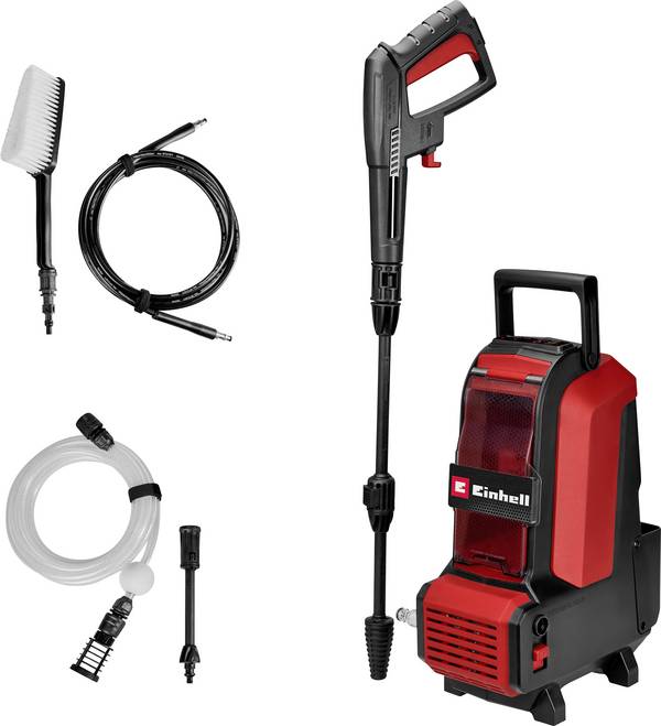 Einhell Power X-Change HYPRESSO 36/105 Batteridriven högtryckstvätt  105 bar Varmvatten