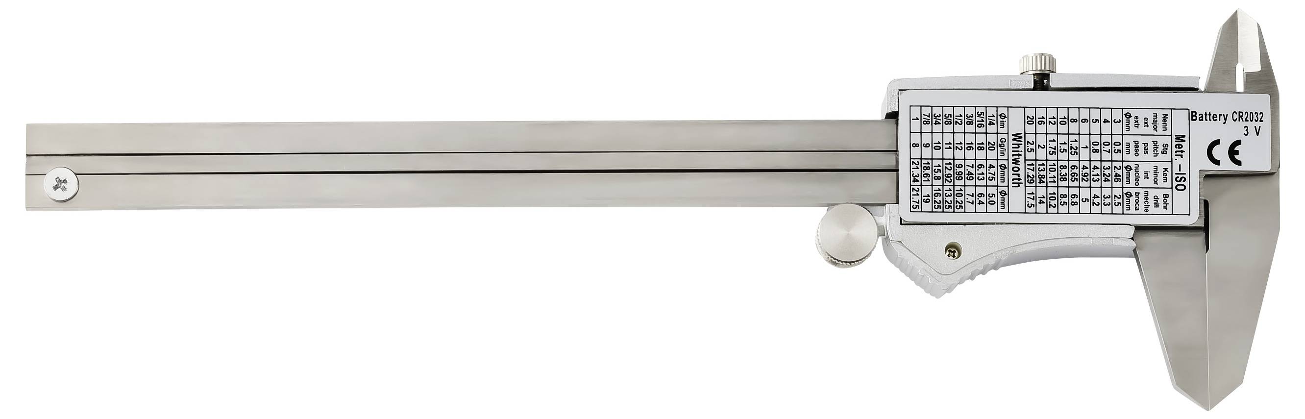 TOOLCRAFT TO-10668723 Digitalt skjutmått 150 mm-3