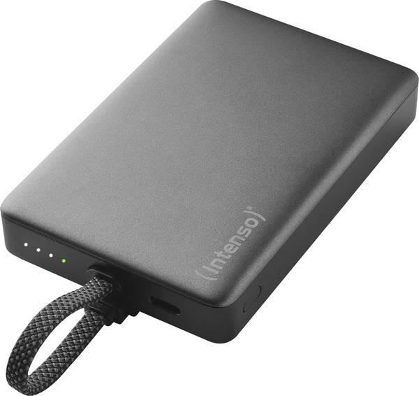 Intenso Intenso Power Bank MC10000 grey Powerbank 10000 mAh Li-Ion Grå