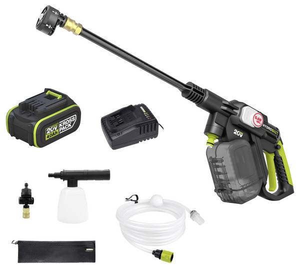 Worx Professional WU633 Hydroshot Batteridriven högtryckstvätt  56 bar Kallvatten