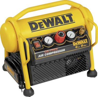 DEWALT DPC6MRC-QS Tryckluftskompressor 6 l 8 bar