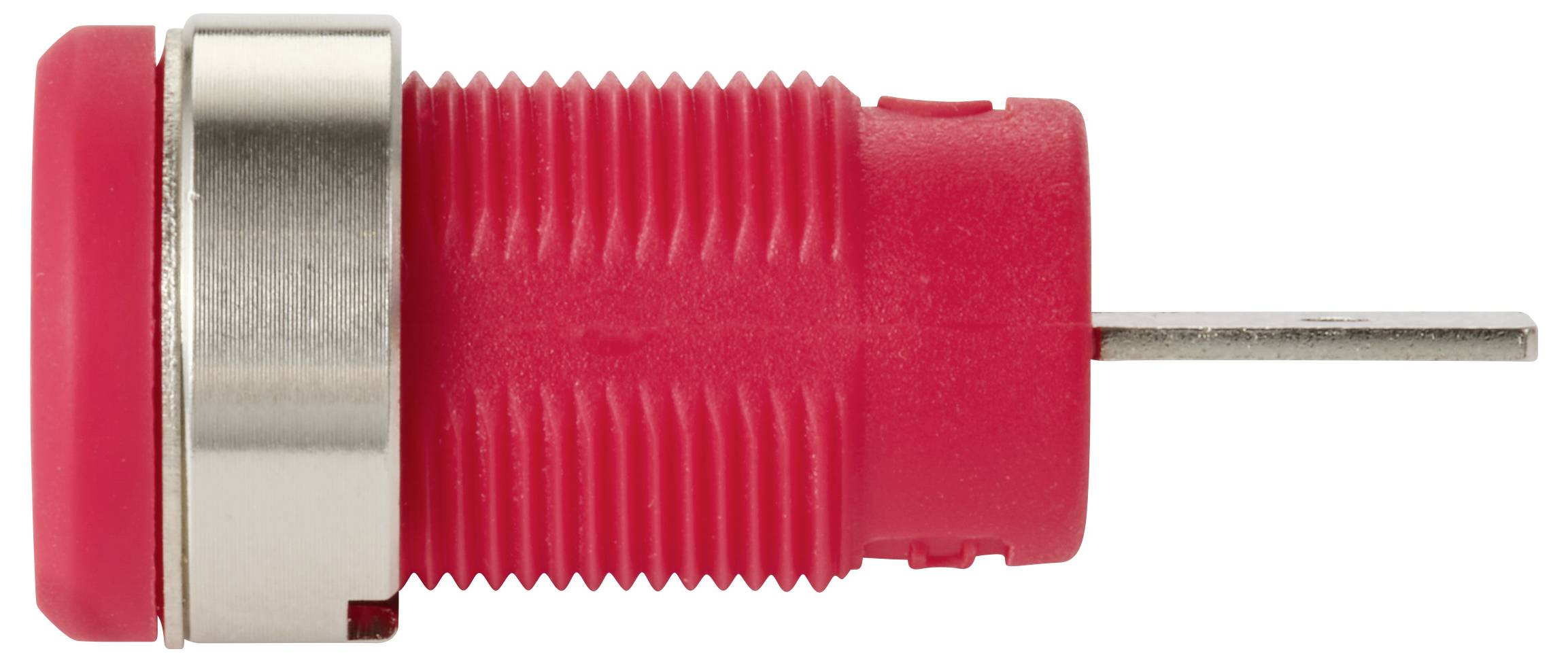 TRU COMPONENTS MP-32 rot Säkerhetskontakt för inbyggnad Hona rak Stift-Ø: 4 mm Röd 1 st Bulk-2