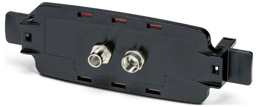 Phoenix Contact ECS-P-122X169-L-UV1-1M1FM12 1135437 Frontpanel 196 x 34 x 62 Svart (RAL 9005) 5 st Piece