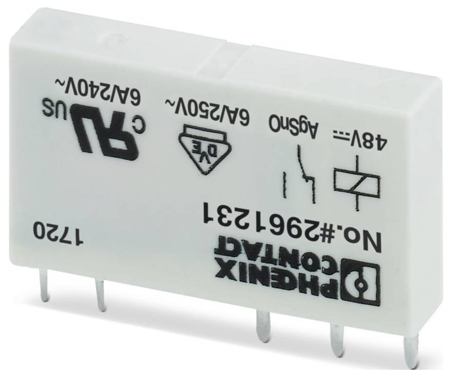 Phoenix Contact REL-MR- 48DC/21 Miniatyrrelä Nominell spänning: 48 V/DC 1 switch 10 st-0
