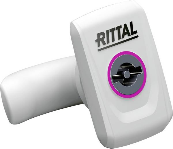 Rittal 2420010 SZ Vridningslås för AX, plast, med dubbelbitinsats Closure 1 st
