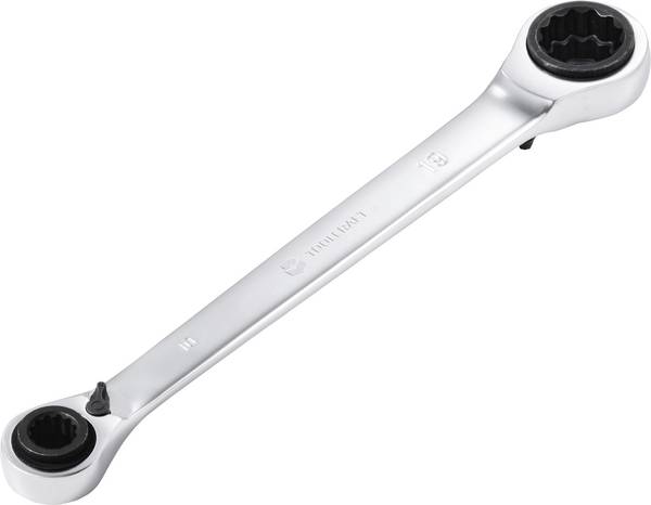 TOOLCRAFT TO-10781151 Dubbel spärrnyckel Nyckelvidd (Metrisk) (för titel) 10 - 19 mm