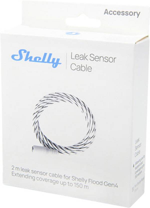 Shelly Flood Gen4 Leak Sensor Cable  Förlängningskabel