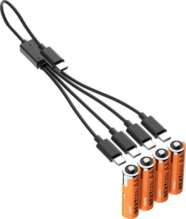 XTORM NextGen Laddbart batteri AA (R6) NiMH 2200 mAh 1.2 V 4 st