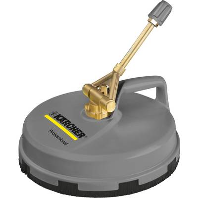 Kärcher professionell ytrenare med roterande munstycke och handtag, designad för rengöring av stora ytor.