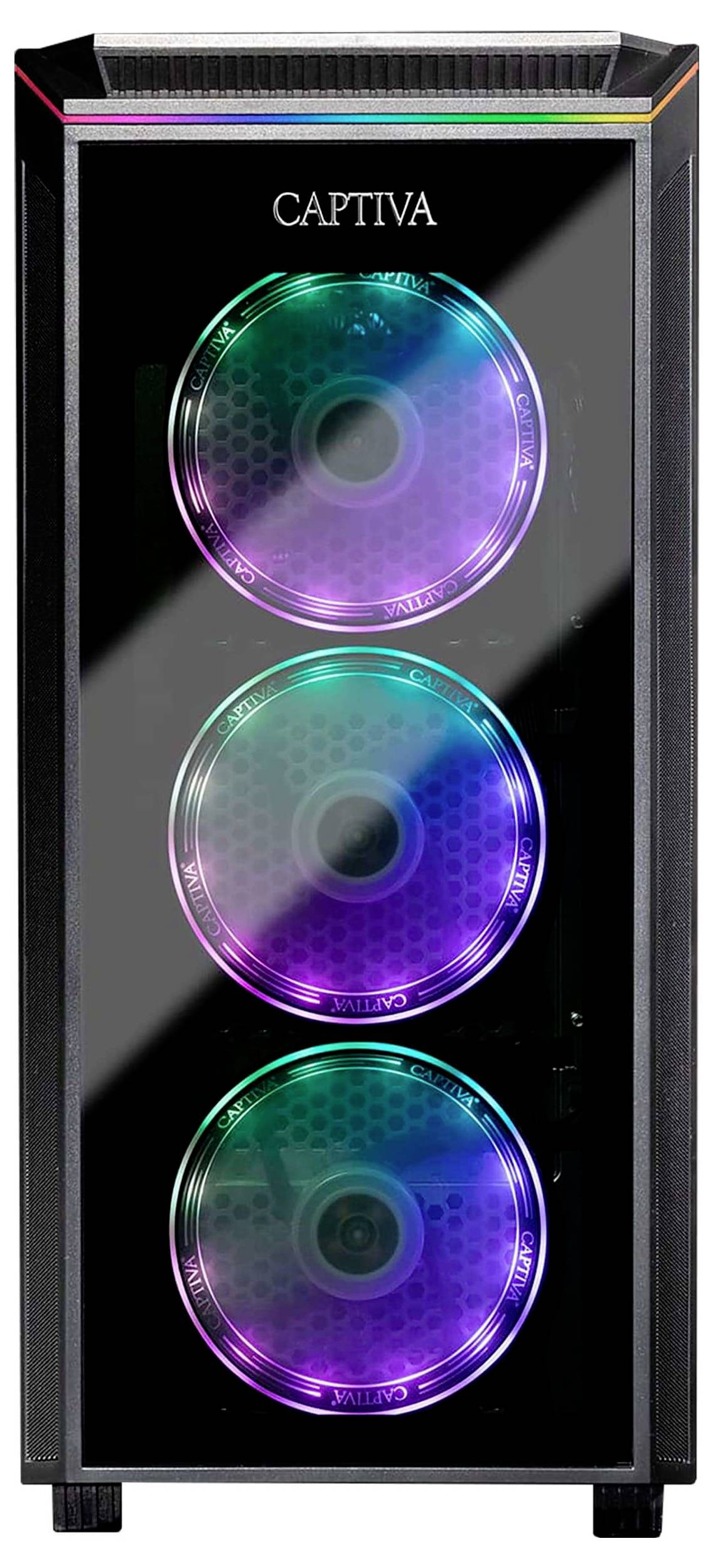Captiva Gamer-PC Highend Gaming 2.5 cm (1 tum) 7800X3D 5 GHz 16 GB RAM AMD AMD Radeon grafiker NVIDIA GeForce RTX 5070 T-9