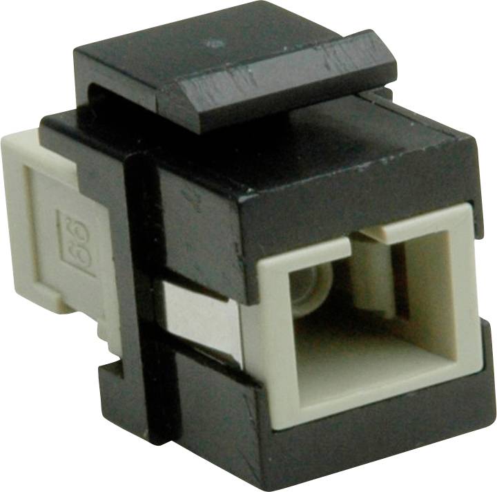Roline 21.17.0053 LWL-adapter Svart 1 st
