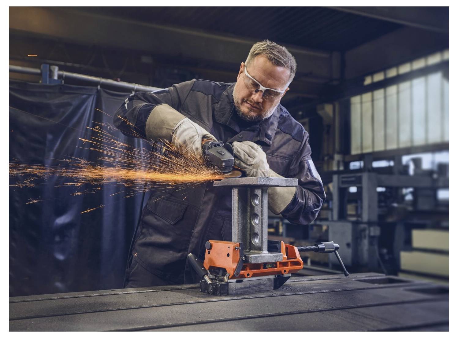 Fein VersaMAG VISE 160 L SET Magnetiskt skruvstäd 99100001357 Käkbredd: 150 mm Spännvidd (max.): 160 mm-7