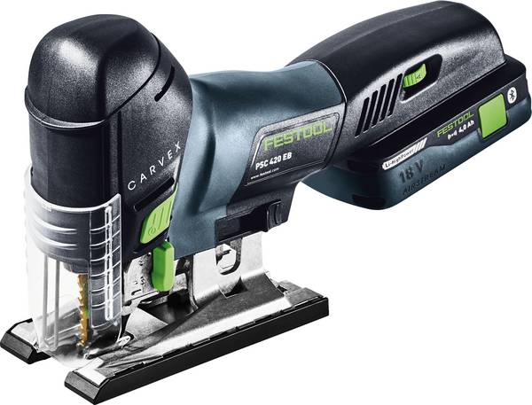 Festool PSC 420 HPC 4,0 EBI-Set  Sticksåg Batteridriven 576523 inkl. 1x batteri  18 V 4 Ah