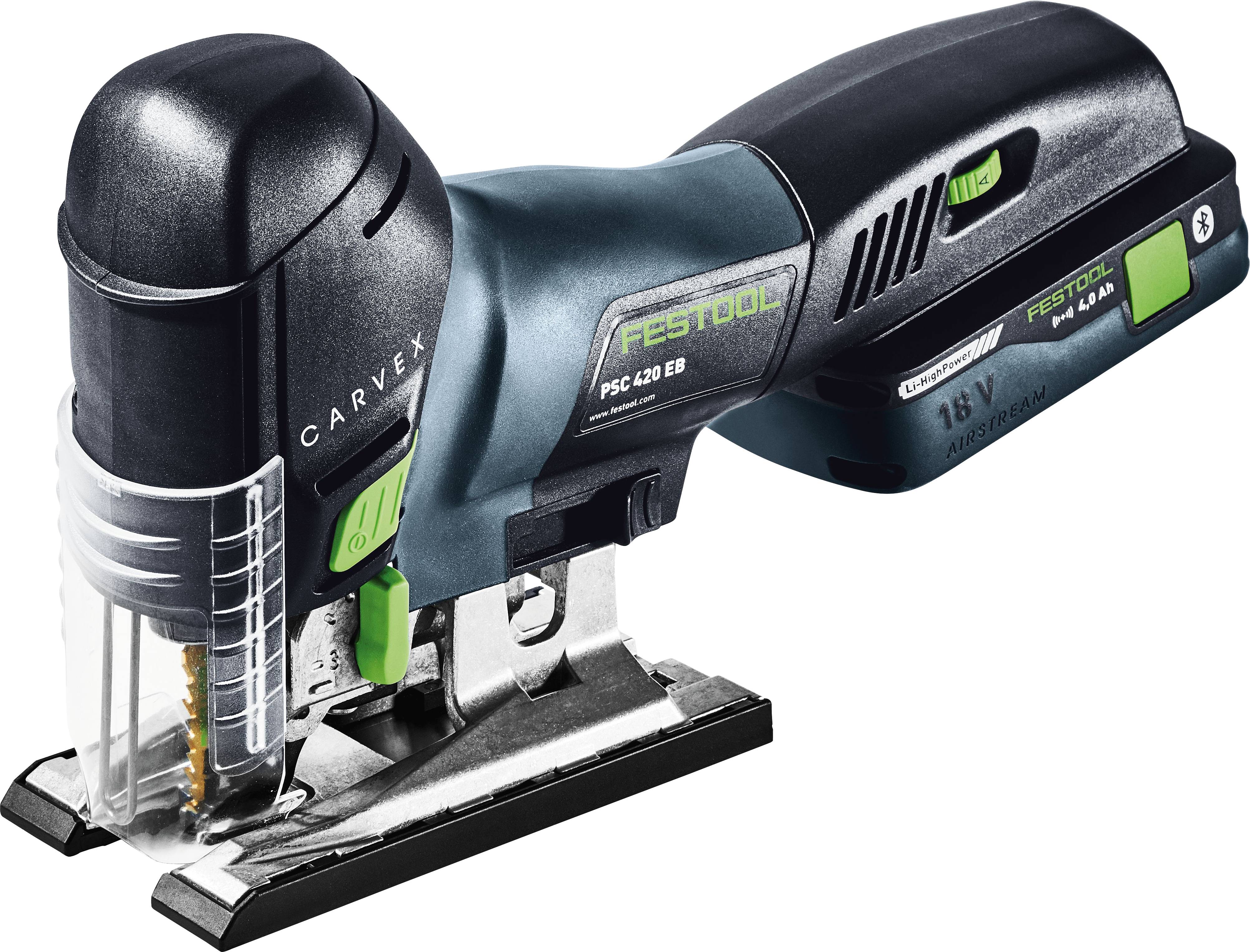Festool PSC 420 HPC 4,0 EBI-Set Sticksåg Batteridriven 576523 inkl. 1x batteri 18 V 4 Ah-0