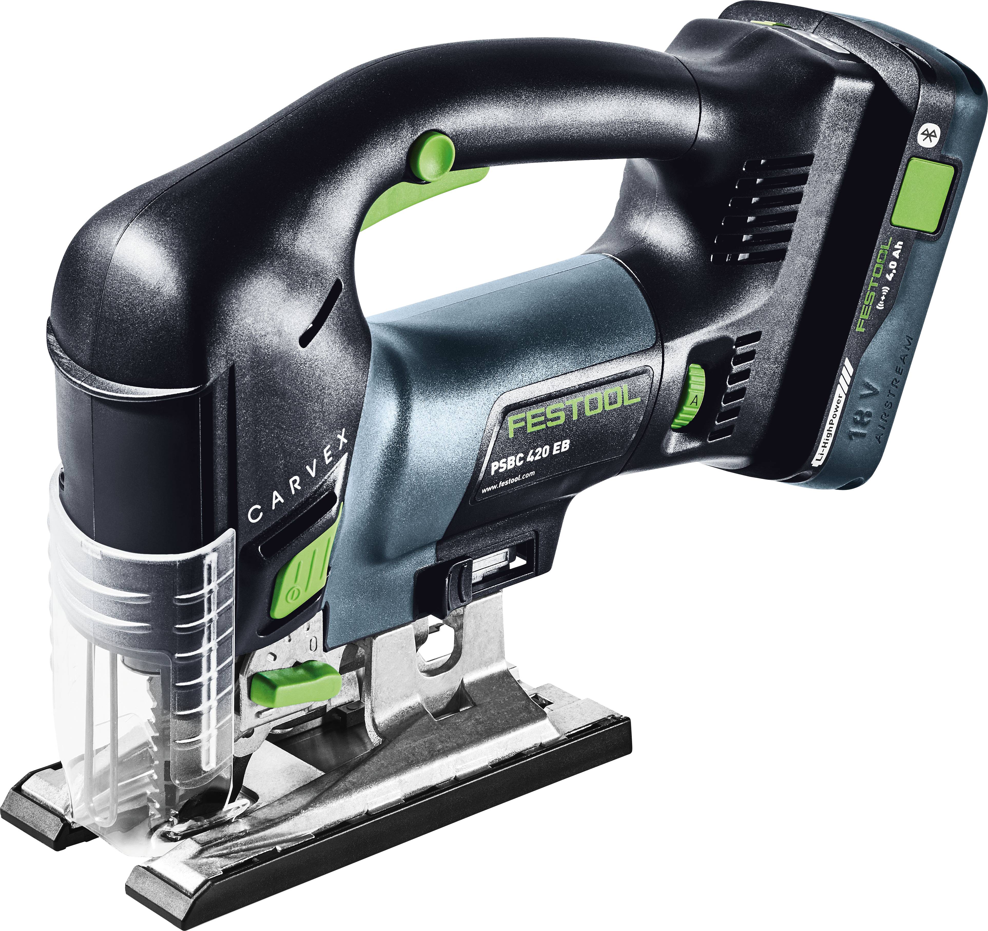 Festool PSBC 420 HPC 4,0 EBI-Plus Sticksåg Batteridriven 576532 inkl. 1x batteri 18 V 4 Ah-0