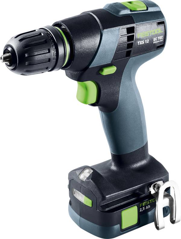 Festool TXS 12 2,5-Plus 576873 Borrskruvdragare batteri  10.8 V 2.50 Ah