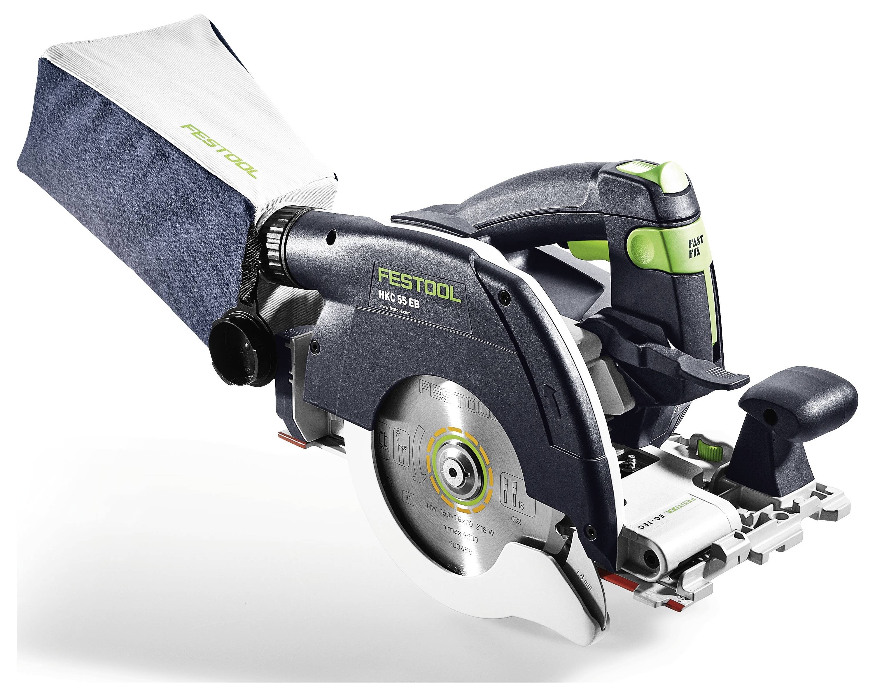 Festool HKC 55 5,0 EBI-Set-FSK 420 Cirkelsåg batteridriven 160 mm inkl. 1x batteri 18 V-5