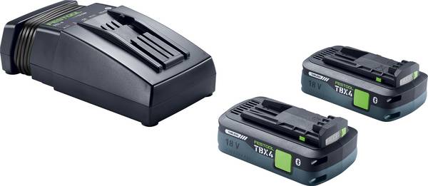 Festool 18V 2xTBX4/TCL6  578731  inkl. Bluetooth Modul, inkl. 2x batterier, inkl. laddare