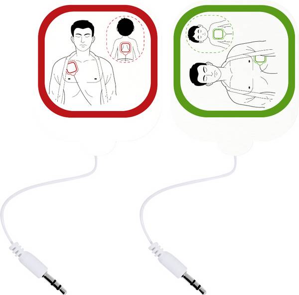 MEDX5 myPAD Trainer Elektroden 1 Paar DEFI-ersättningselektroder