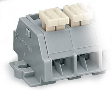 WAGO 261-258/332-000 Terminal med genomföring  Klämma   50 st Piece