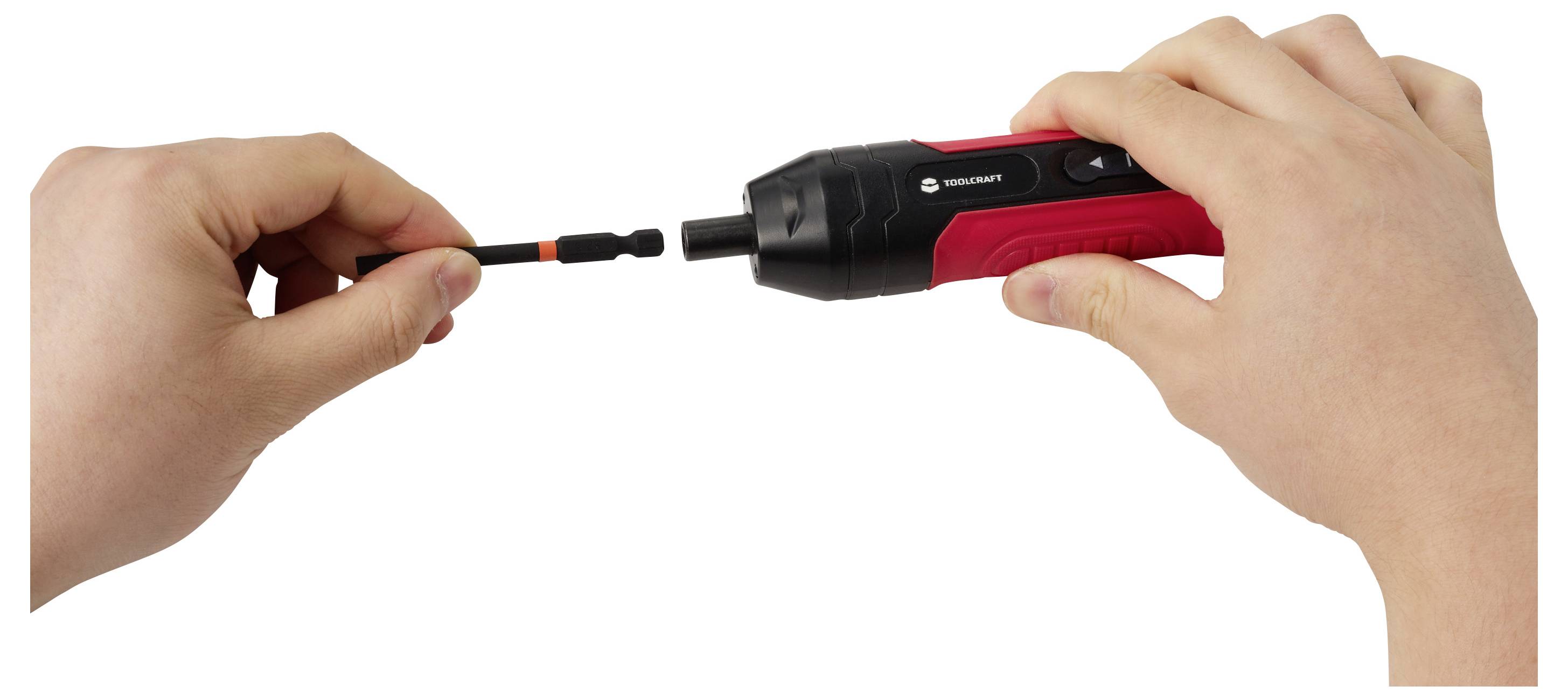 TOOLCRAFT TO-10911219 Bit-Set 43 delar Spår, Stjärnspår Phillips, Pozidriv, Ytter-sexkantig, T-Profil, T-Profil med lock-3