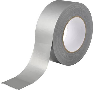 TOOLCRAFT  TO-10917639 Tygtejp  Silver (L x B) 50 m x 50 mm 1 st