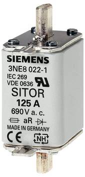 Siemens 3NE80211 NH säkring   Säkringsstorlek = 00     3 st