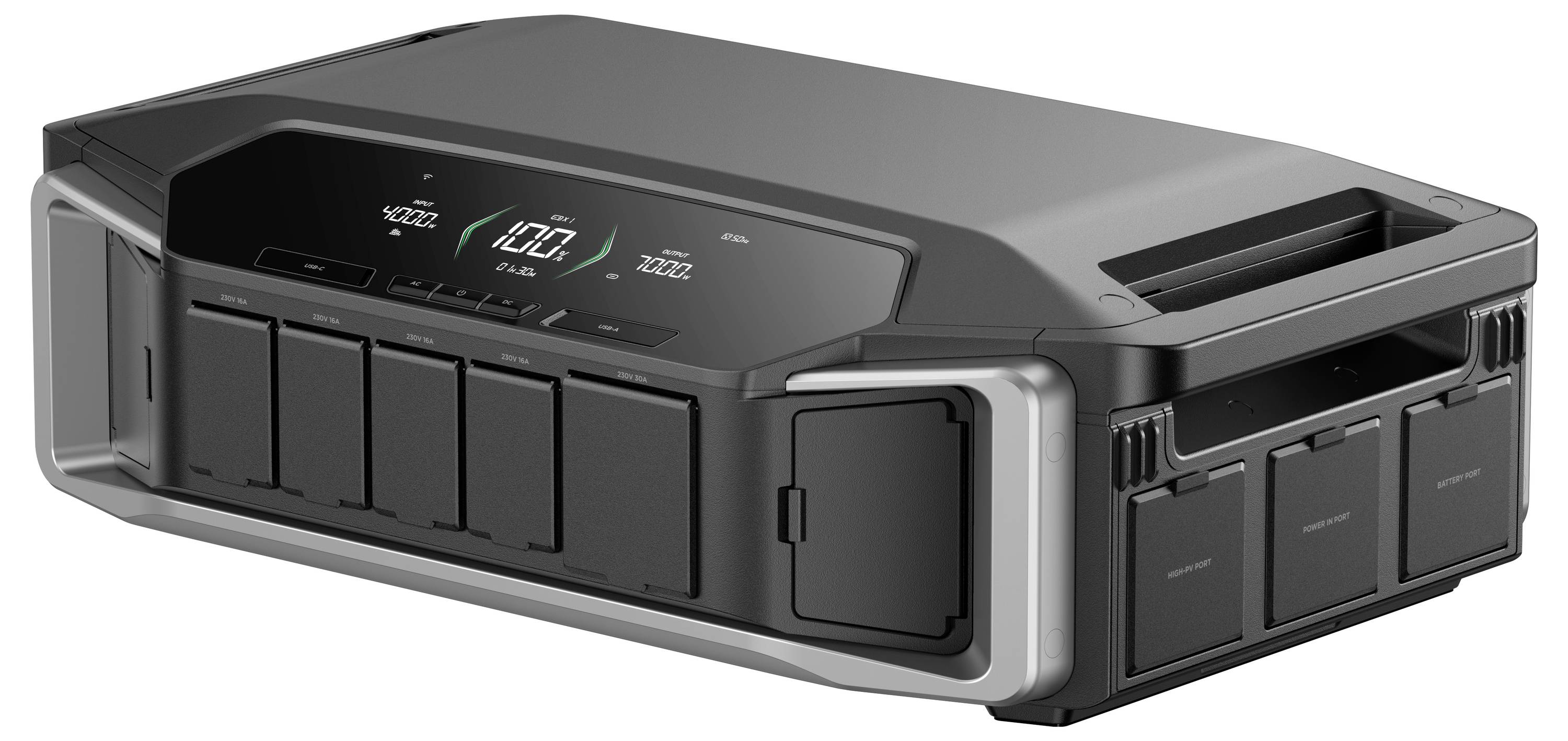 ECOFLOW Delta Pro Ultra Växelriktare 60 Ah USB-A, USB-C®-4