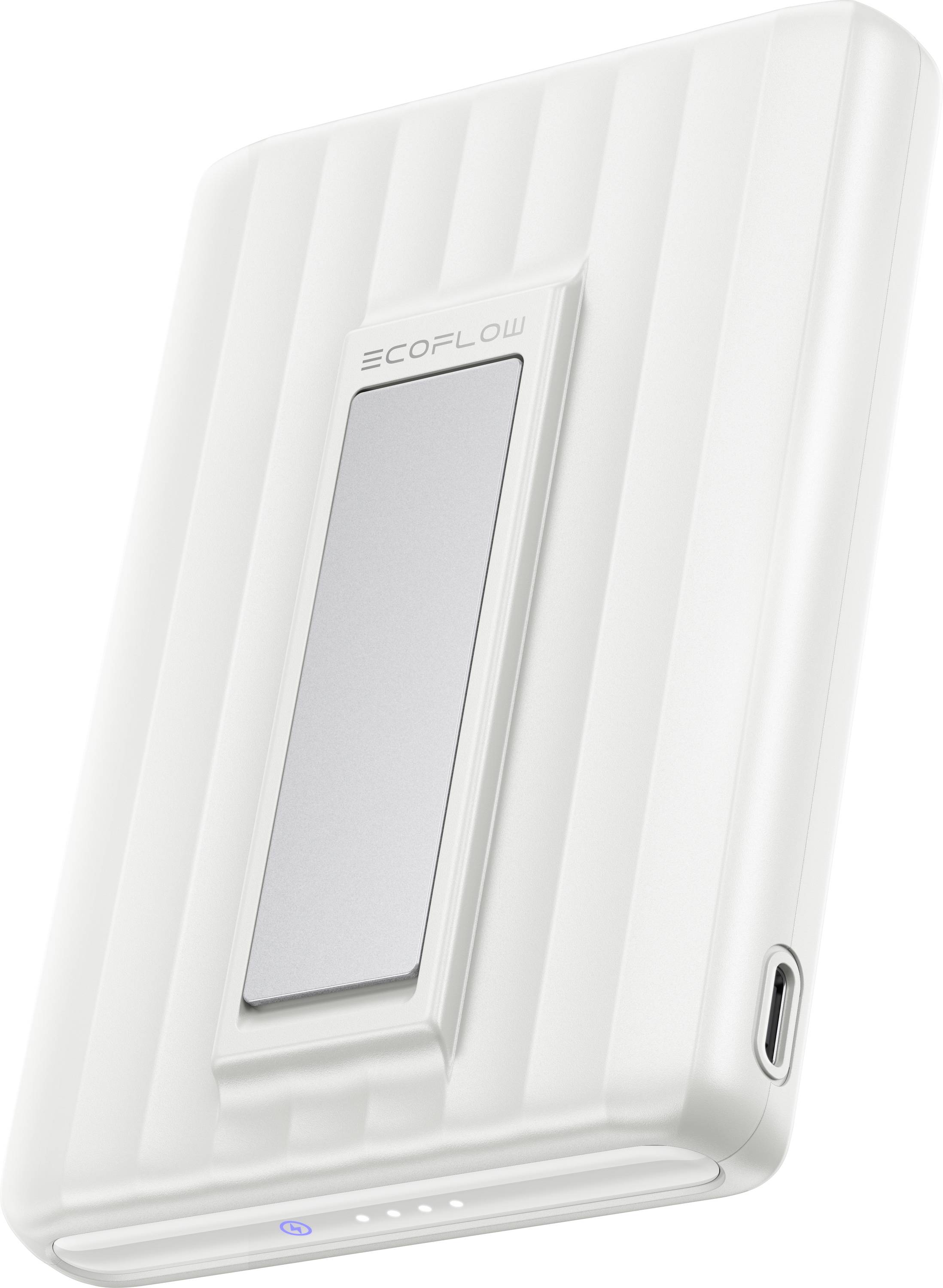 ECOFLOW RAPID Mag 10K Powerbank 10000 mAh Fast Charge, MagSafe, Qi Wireless Charging Li-Ion USB-C® Pärleffekt vit-0