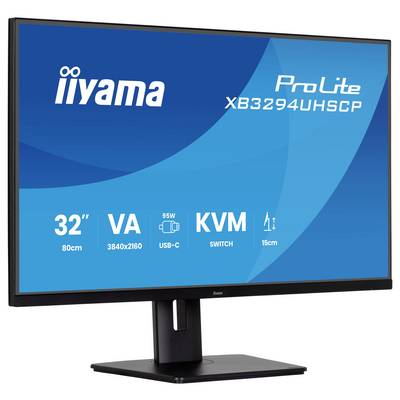 Iiyama ProLite LCD-skärm EEK G (A - G) 80 cm (31.5 tum) 3840 x 2160 pixel 16:9 2 ms VA LCD-2