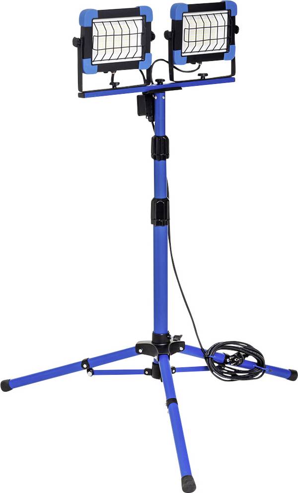AS Schwabe  Slimline Pro Byggstrålkastare LED EEK E (A - G) Stativlängd (max.): 2050 mm 50 W, 50 W 6500 lm Neutralvit 46445