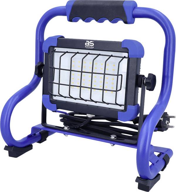 AS Schwabe  Slimline Pro Byggstrålkastare LED EEK E (A - G)  20 W 2600 lm Neutralvit 46430