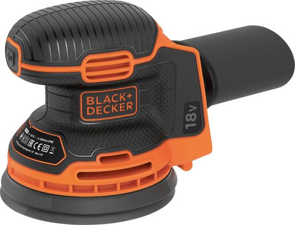 Black & Decker  BDCROS18N-XJ Excenterslip Batteridriven exkl. batteri/laddare, Utan laddare  18 V Ø 125 mm