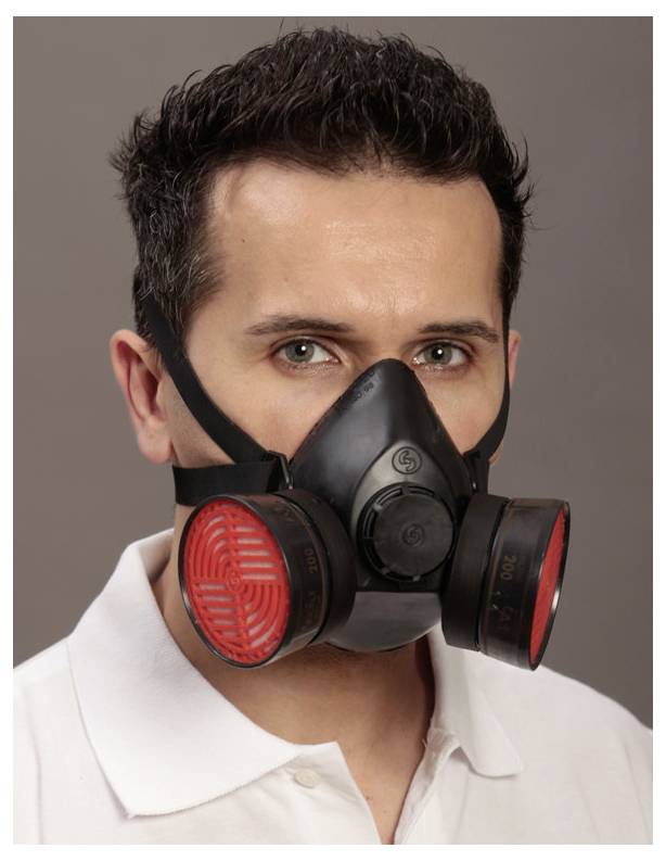 Ekastu Polimask 100/2 433231 Andningsskydd halvmask-1