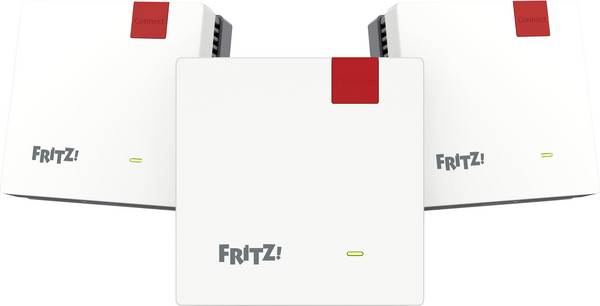 FRITZ! WiFi 7 Repeater Mesh Set 1700 3er-Set International 20003129  LAN, WLAN  Mesh-ready