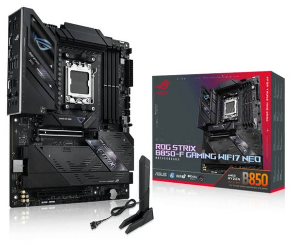 Asus ROG STRIX B850-F GAMING WIFI7 NEO Moderkort Sockel #####AMD AM5 Formfaktor ATX Moderkort-chipset AMD® B850