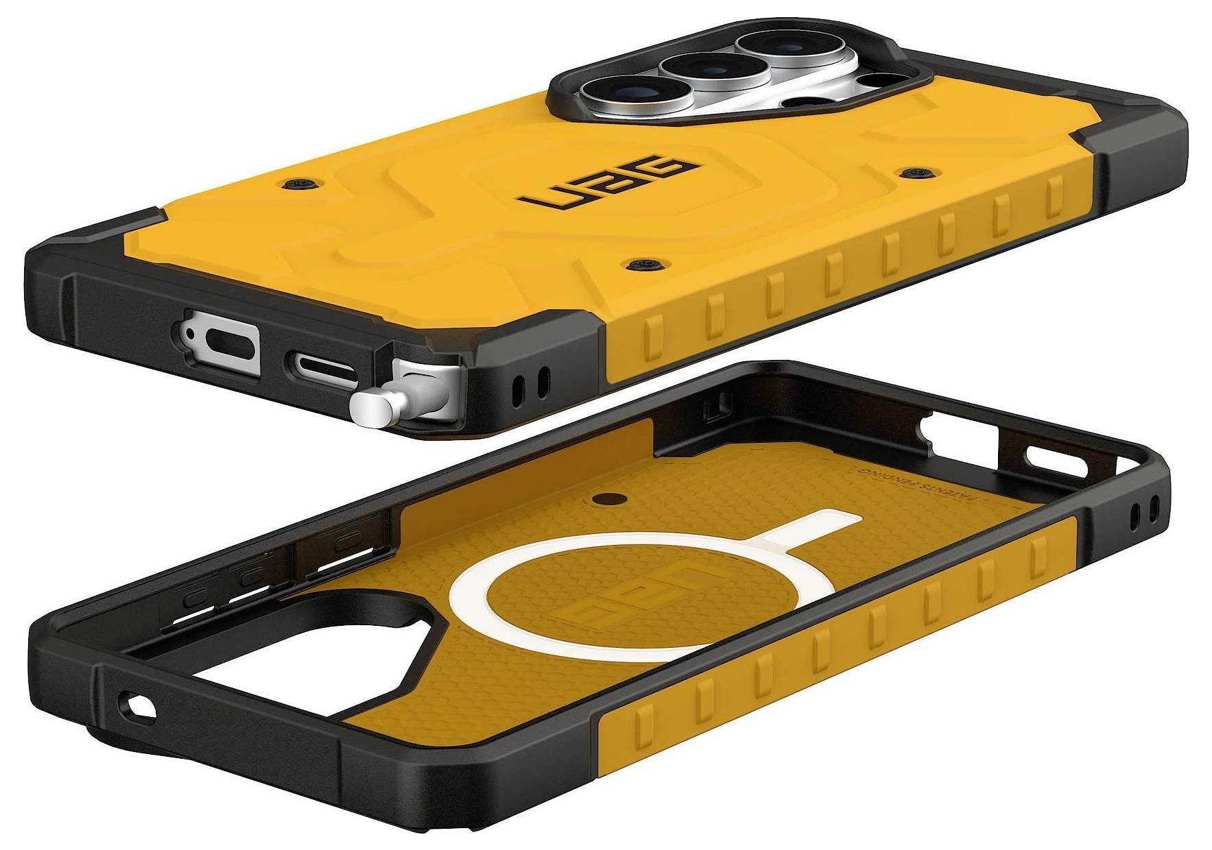 Urban Armor Gear Pathfinder Case Samsung Galaxy S26 Ultra Gul MagSafe-kompatibel, Med magnetmodul 214530118282-10