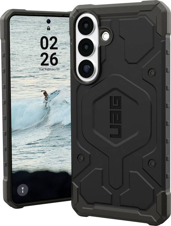 Urban Armor Gear Pathfinder Case Samsung Galaxy S26+ Svart MagSafe-kompatibel, Med magnetmodul 214531114040