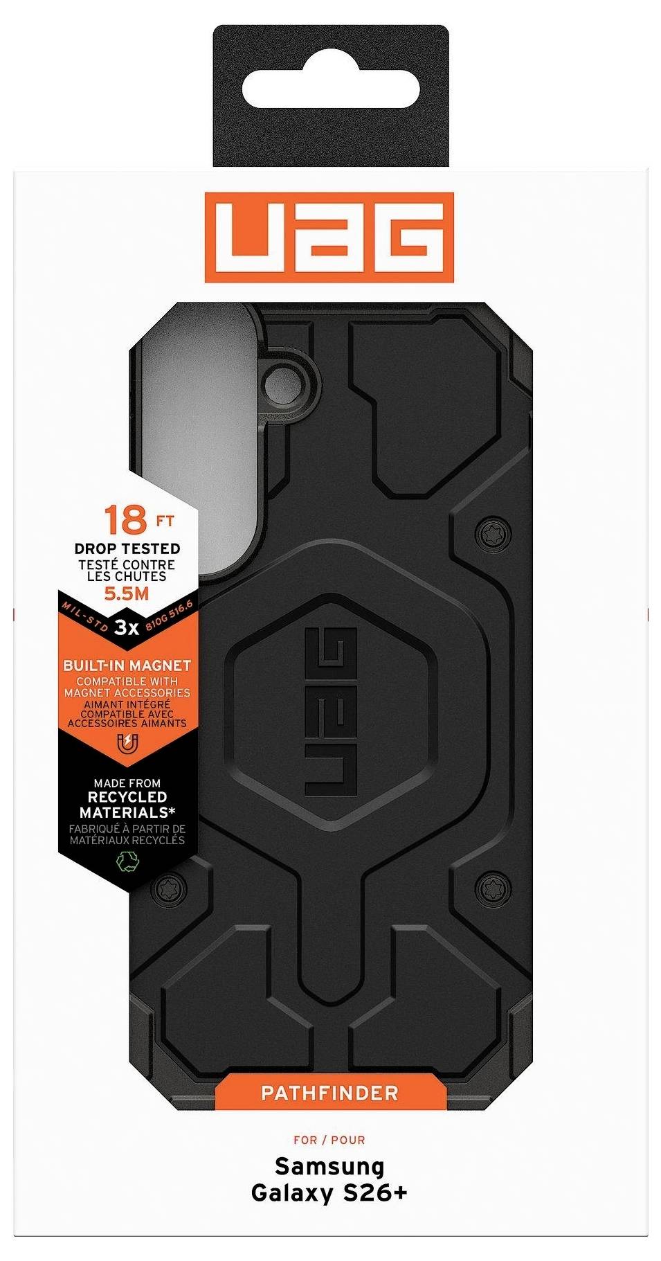 Urban Armor Gear Pathfinder Case Samsung Galaxy S26+ Svart MagSafe-kompatibel, Med magnetmodul 214531114040-10