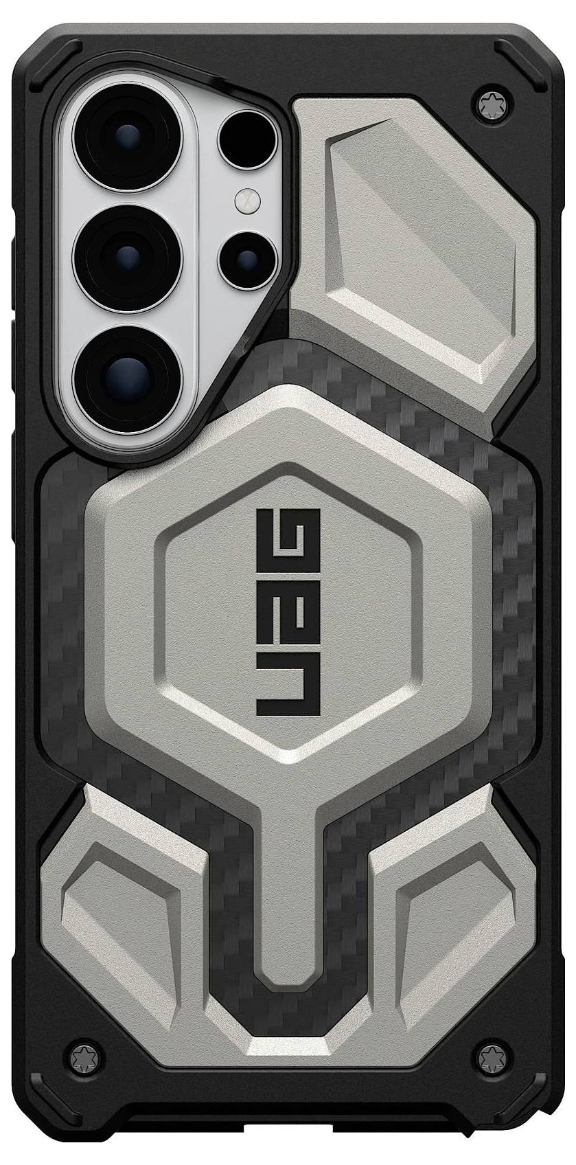 En smartphone som visar en låsskärm med en silhuett av två personer och ett terrängköretöj vid solnedgång, med tiden visad som 02:26.
