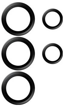 PanzerGlass Hoops® Kameraskyddsglas Samsung  1 st  PG73474