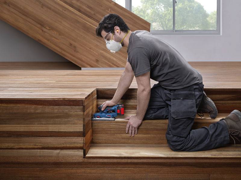 Bosch Professional GSS18V-18 06019R7000 Slipmaskin batteridriven borstfri 18.0 V 92 x 182 mm-1