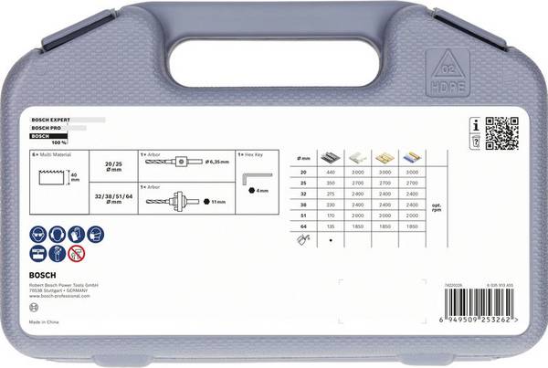 Bosch Accessories 2608594613 2608594613 Hålsåg 1 st