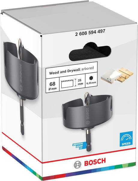 Bosch Accessories 2608594497 2608594497 Hålsåg 68 mm 1 st-1