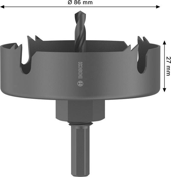 Bosch Accessories 2608594501 2608594501 Hålsåg 86 mm 1 st-2