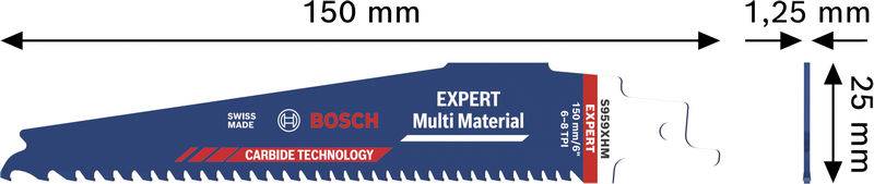 Bosch Accessories 2608902332 Tigersågsblad 1 st-1