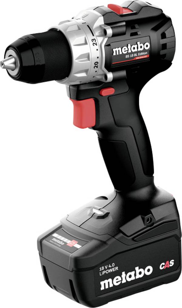 Metabo  613159900 Borrskruvdragare batteri  18 V 4 Ah Li-Ion inkl. 1x batteri, inkl. laddare